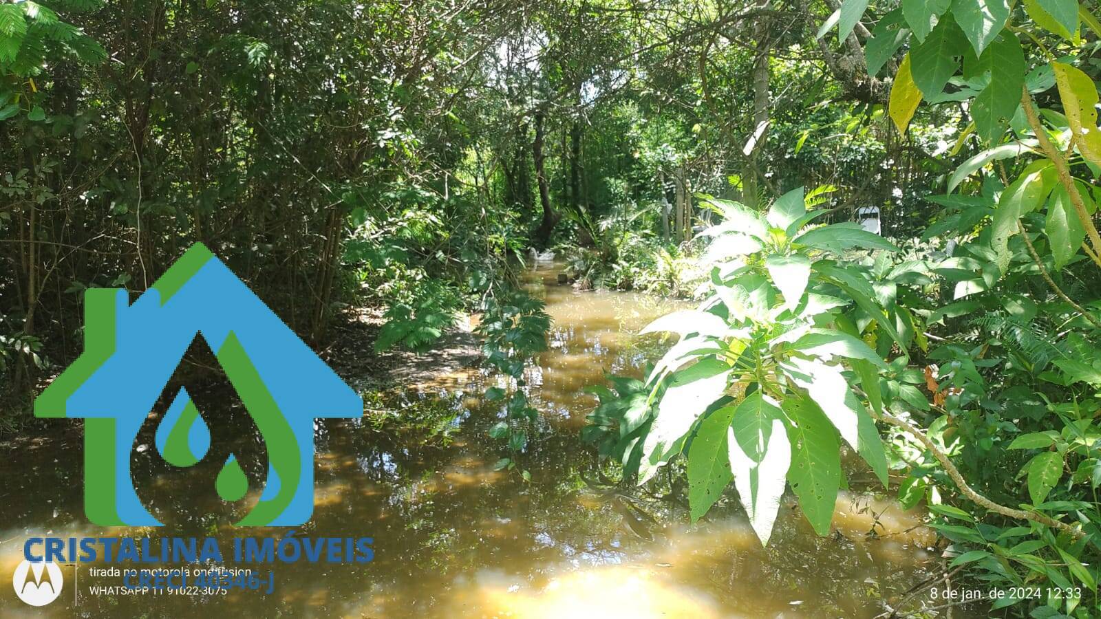 Terreno portal do Medeiros 2.052 m² Jundiaí SP Com córrego 365 dias no ano